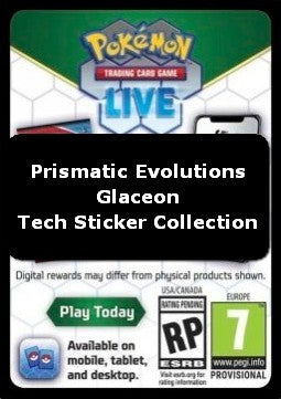 Live Code Card (Glaceon Tech Sticker Collection)