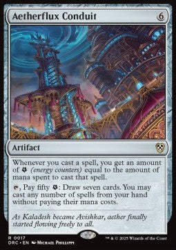 Aetherflux Conduit - Commander: Aetherdrift (Rare) [DRC-17]