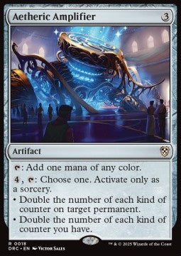 Aetheric Amplifier - Commander: Aetherdrift (Rare) [DRC-18]
