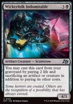 Wickerfolk Indomitable⁣ - Aetherdrift⁣ (Uncommon)⁣ [109]