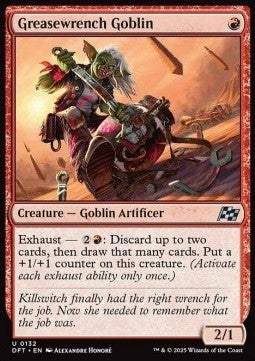 Greasewrench Goblin⁣ - Aetherdrift⁣ (Uncommon)⁣ [132]