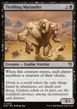 Fleshbag Marauder - Commander: Aetherdrift (Uncommon) [DRC-92]