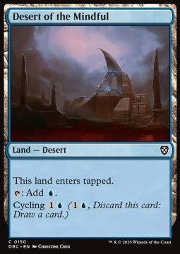 Desert of the Mindful - Commander: Aetherdrift (Common) [DRC-150]