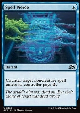 Spell Pierce⁣ - Aetherdrift⁣ (Uncommon)⁣ [64]