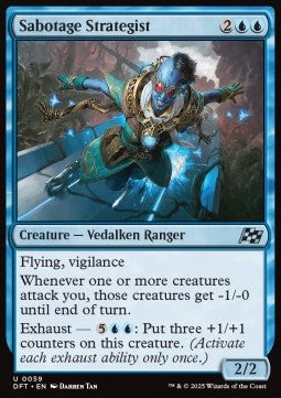 Sabotage Strategist⁣ - Aetherdrift⁣ (Uncommon)⁣ [59]