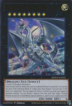 Indigo-Eyes Silver Dragon - Structure Deck: Blue-Eyes White Destiny (Ultra Rare) [SDWD-032]