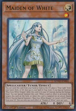 Maiden of White (V.1 - Ultra Rare)⁣ - Structure Deck: Blue-Eyes White Destiny⁣ (Ultra Rare)⁣ [041]