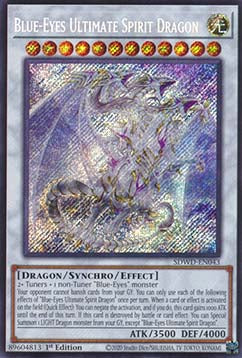 Blue-Eyes Ultimate Spirit Dragon (V.2 - Secret Rare)⁣ - Structure Deck: Blue-Eyes White Destiny⁣ (Secret Rare)⁣ [043]