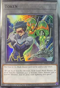 Token (Vizor and T.G. Blade Blaster)⁣ - Token Promos 5⁣ (Token)⁣ [021]