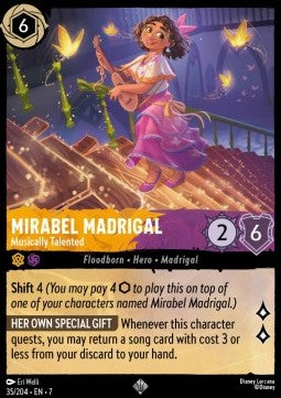 Mirabel Madrigal - Musically Talented (V.1) - Archazia's Island (Super Rare) [7ARI-35]