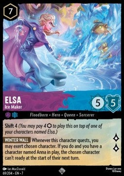 Elsa - Ice Maker⁣ - Archazia's Island⁣ (Super Rare)⁣ [69]