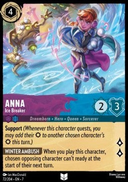 Anna - Ice Breaker⁣ - Archazia's Island⁣ (Uncommon)⁣ [72]