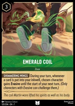 Emerald Coil⁣ - Archazia's Island⁣ (Uncommon)⁣ [120]