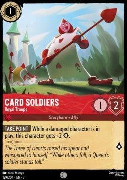 Card Soldiers - Royal Troops⁣ - Archazia's Island⁣ (Common)⁣ [129]