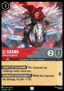 Li Shang - Newly Promoted⁣ - Archazia's Island⁣ (Uncommon)⁣ [133]