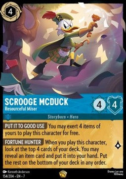 Scrooge McDuck - Resourceful Miser⁣ - Archazia's Island⁣ (Legendary)⁣ [154]