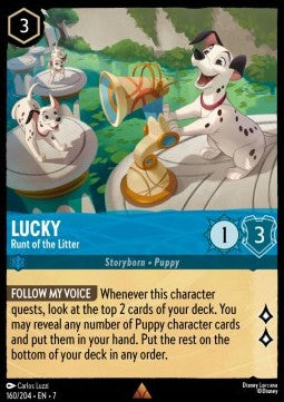 Lucky - Runt of the Litter⁣ - Archazia's Island⁣ (Rare)⁣ [160]