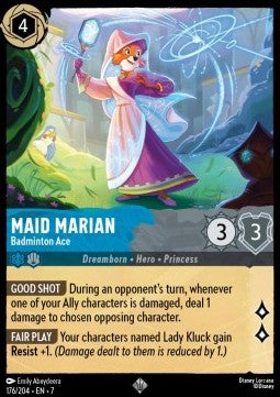 Maid Marian - Badminton Ace⁣ - Archazia's Island⁣ (Super Rare)⁣ [176]