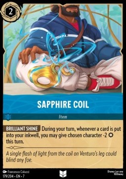 Sapphire Coil⁣ - Archazia's Island⁣ (Uncommon)⁣ [179]
