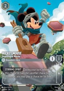 Mickey Mouse - Inspirational Warrior (V.2)⁣ - Archazia's Island⁣ (Enchanted)⁣ [221]