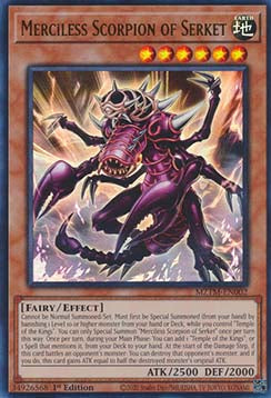 Merciless Scorpion of Serket (V.1 - Ultra Rare)⁣ - Maze of the Master⁣ (Ultra Rare)⁣ [002]