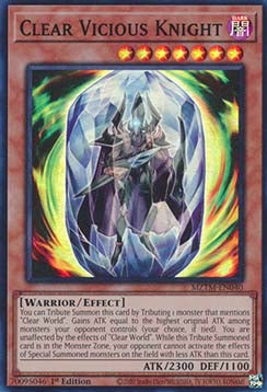 Clear Vicious Knight - Maze of the Master (Super Rare) [MZTM-040]