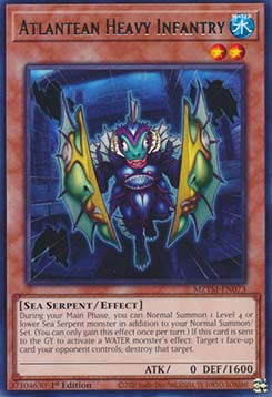 Atlantean Heavy Infantry (V.1 - Rare) - Maze of the Master (Rare) [MZTM-073]