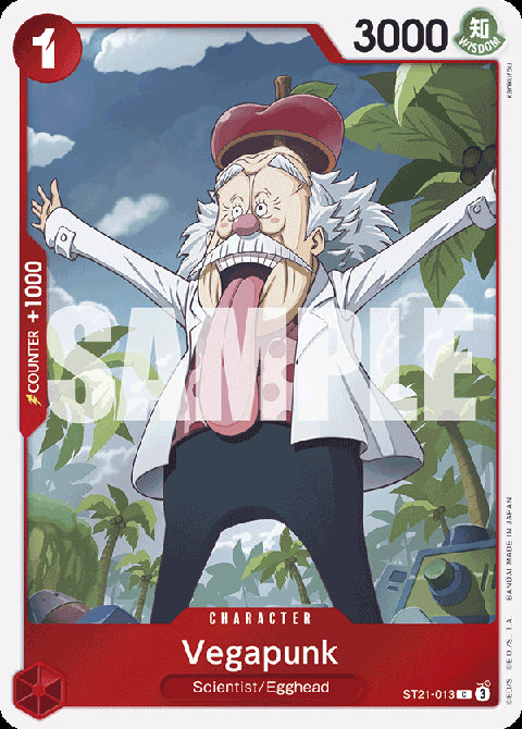 Vegapunk (ST21-013) (V.1) - Starter Deck: EX Gear 5 (Common) [ST-21-013]