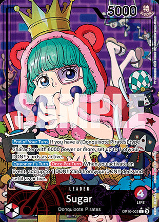 Sugar (OP10-003) (V.2) - Royal Blood (Alternate Art) [OP10-003]