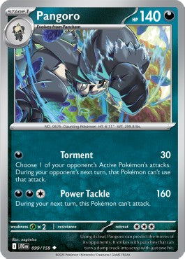 Pangoro - Journey Together (Uncommon) [JTG-099]