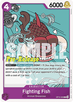 Fighting Fish (OP10-069) - Promos: Royal Blood (Common) [OP10P-069]