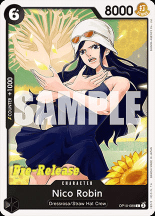 Nico Robin (OP10-089)⁣ - Promos: Royal Blood⁣ (Common)⁣ [089]