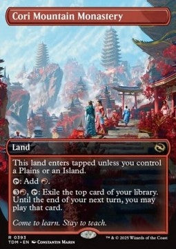 Cori Mountain Monastery - Tarkir: Dragonstorm: Extras (Rare) [XTDM-393]