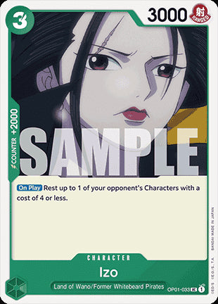 Izo (OP01-033) (V.1) - The Best (Uncommon) [PRB01-OP01-033]