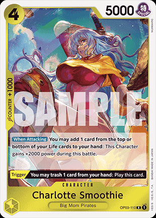 Charlotte Smoothie (OP03-110) (V.1) - The Best (Rare) [PRB01-OP03-110]