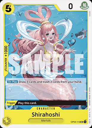 Shirahoshi (OP03-116) (V.1) - The Best (Uncommon) [PRB01-OP03-116]