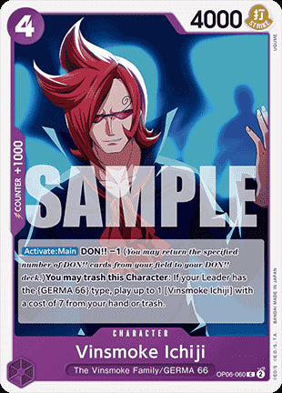 Vinsmoke Ichiji (OP06-060) (V.1) - The Best (Common) [PRB01-OP06-060]