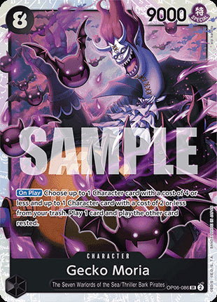 Gecko Moria (OP06-086) (V.1)⁣ - The Best⁣ (Super Rare)⁣ [OP06-086]