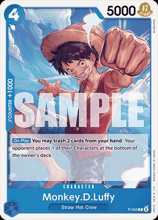 Monkey.D.Luffy (P-055) (V.1)⁣ - The Best⁣ (Promo)⁣ [P-055]