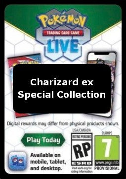Live Code Card (Charizard ex Special Collection)⁣ - Scarlet & Violet Products⁣ (Online Code Card)