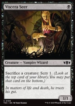 Viscera Seer - Commander: Tarkir: Dragonstorm (Common) [TDC-199]