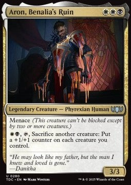 Aron, Benalia's Ruin - Commander: Tarkir: Dragonstorm (Uncommon) [TDC-280]