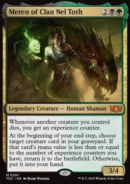 Meren of Clan Nel Toth - Commander: Tarkir: Dragonstorm (Mythic) [TDC-297]