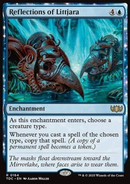 Reflections of Littjara - Commander: Tarkir: Dragonstorm (Rare) [TDC-164]
