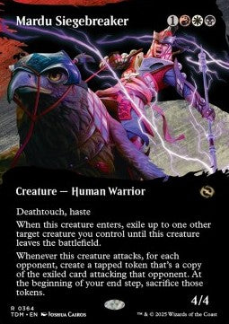 Mardu Siegebreaker - Tarkir: Dragonstorm: Extras (Rare) [XTDM-364]