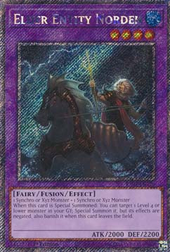 Elder Entity Norden (V.1 - Platinum Secret Rare)⁣ - Quarter Century Stampede⁣ (Platinum Secret Rare)⁣ [226]