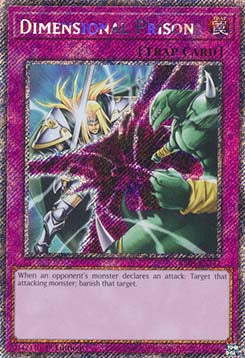 Dimensional Prison (V.1 - Platinum Secret Rare)⁣ - Quarter Century Stampede⁣ (Platinum Secret Rare)⁣ [132]