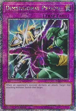 Dimensional Prison (V.2 - Quarter Century Secret Rare)⁣ - Quarter Century Stampede⁣ (Quarter Century Secret Rare)⁣ [132]