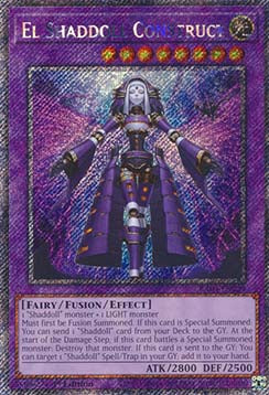 El Shaddoll Construct (V.1 - Platinum Secret Rare)⁣ - Quarter Century Stampede⁣ (Platinum Secret Rare)⁣ [229]