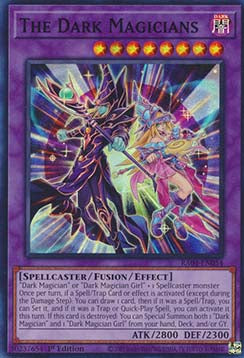The Dark Magicians (V.1 - Super Rare)⁣ - Quarter Century Stampede⁣ (Super Rare)⁣ [054]
